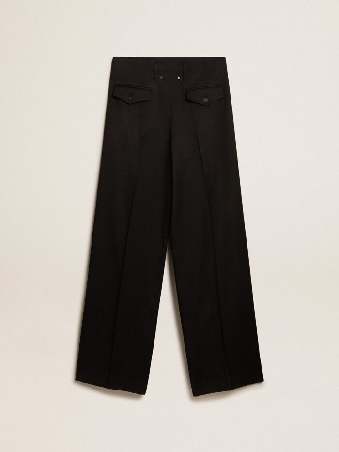 GOLDEN GOOSE W'S Pant Wide Leg Light Wool Gabardine - immagine 5